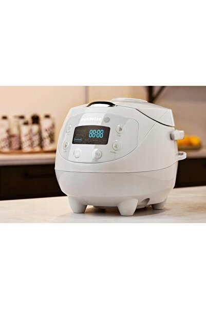 NO BRAND Mini-aparat digital multifuncțional de gătit orez și aburire de 0,6L...