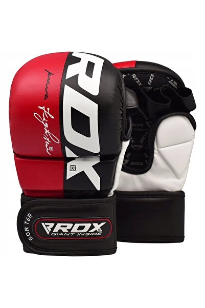 RDX Mănuși de sparring T6 REX MMA, roșii, mărimea M