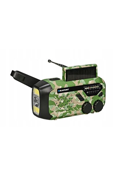 Blaupunkt Radio de supraviețuire er10gc lanternă Dinamo Solar AM/FM camuflaj ...