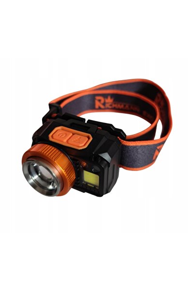 NO BRAND Lanterna tactică Aku/3XAAA USB 400Lm 5W Cree XPG + 120Lm 3W COB cu z...
