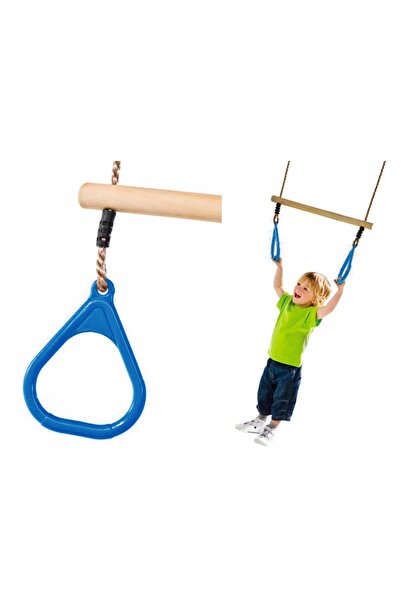 NO BRAND Leagăn Trapez Acrobatic cu Inele Loc de Joacă Copii Jf Nebi