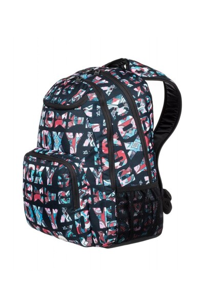 NO BRAND Rucsac școlar cu multiple compartimente Roxy Multicolor 23 L