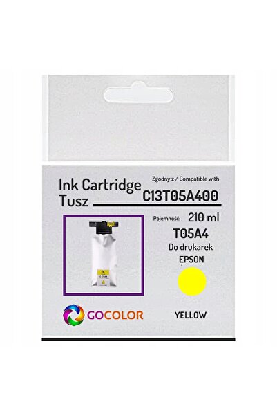 NO BRAND Cartuș de cerneală nou C13T05A400 T05A4 Galben pentru Epson Pro Wf-C...