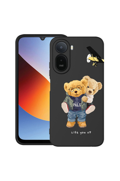 bestcase ®   Θήκη TPU Υπέρλεπτη Husa για Xiaomi Redmi A7 Pro, Αρκουδάκι που μ...