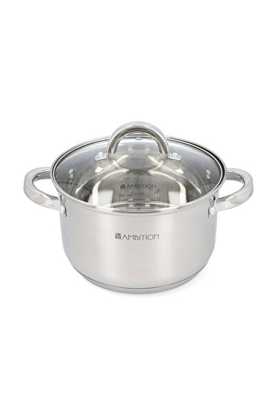 Ambition BERRY Oală cu capac 22 cm 4.8 l / oțel inoxidabil
