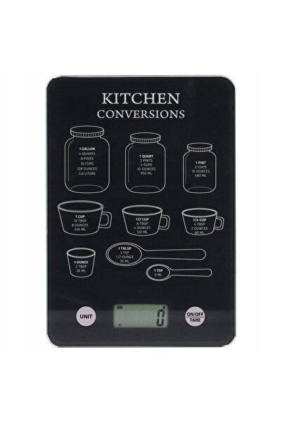NO BRAND Cântar de bucătărie electronic digital din sticlă, 5 kg / 1 g, de în...