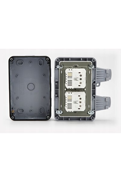 NO BRAND Priză USB dublă de exterior, impermeabilă IP66