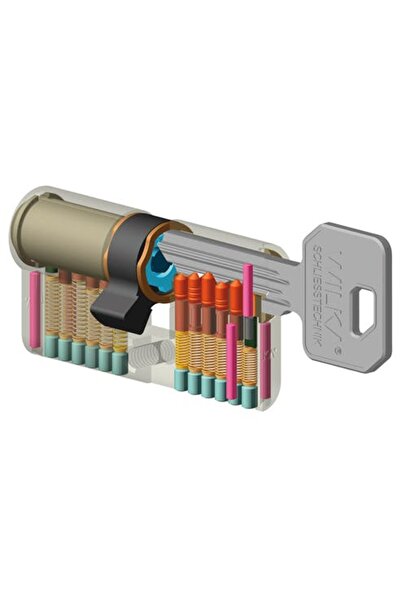NO BRAND Set de lame interioare Wilka 40g/30 + 40/30 Nichel Mat 5 Chei