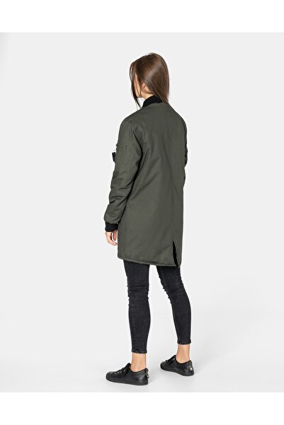 NO BRAND Geacă de iarnă damă, tip bomber, matlasată R60-03 XXL