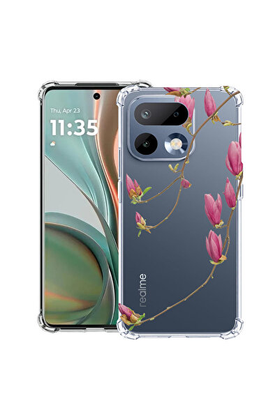 bestcase ®   Θήκη Αντικραδασμική Husa για Realme 16 Pro 5G, Φλοράλ - Μινιμαλι...
