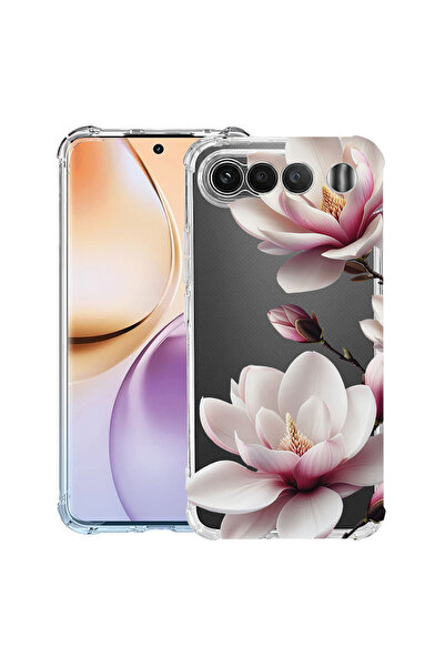 bestcase Έξυπνος ®   Husa Αντικραδασμική Θήκη για Realme 16, Φλοράλ - Ροζ Μαν...