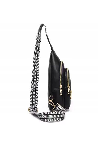 NO BRAND Nerka Geantă de damă la modă, rucsac mic, geantă de umăr, negru