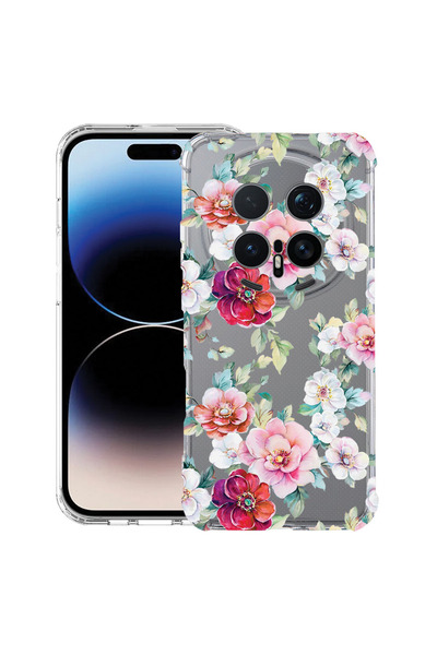 bestcase ®   Αντικραδασμική Θήκη Husa για Honor Magic 8 Pro, Φλοράλ - Σχέδιο ...