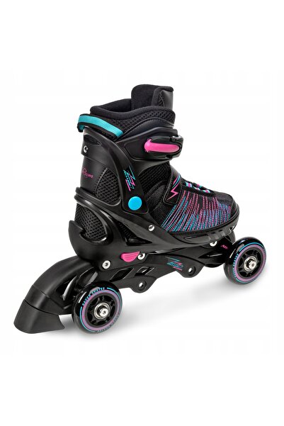 NO BRAND Patine cu rotile 4 în 1 reglabile Raven Allure 38-42