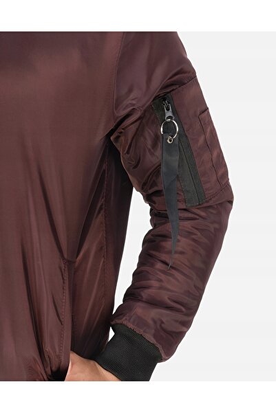 NO BRAND Geacă bomber bărbătească căptușită Ak95 R XXL Bordeaux