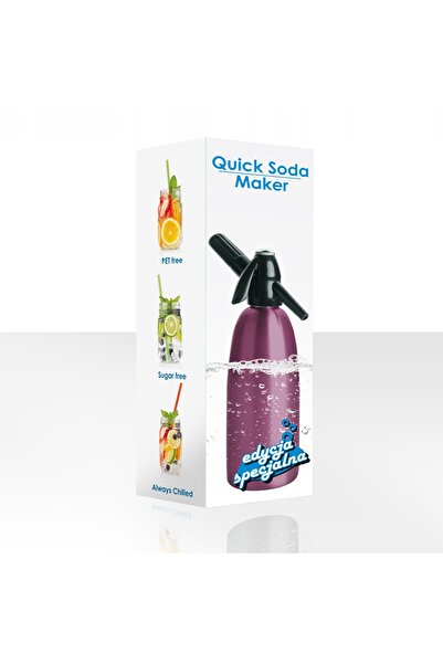 NO BRAND Saturator pentru apă carbogazoasă Art 1L Quick Soda SA-01H mov