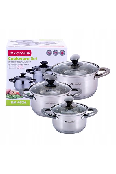 NO BRAND Set de oale 4926 Inox 1/1,5/2 L Kamill 6 Ele