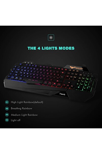 NO BRAND Tastatură cu membrană Hv-Kb558Cm