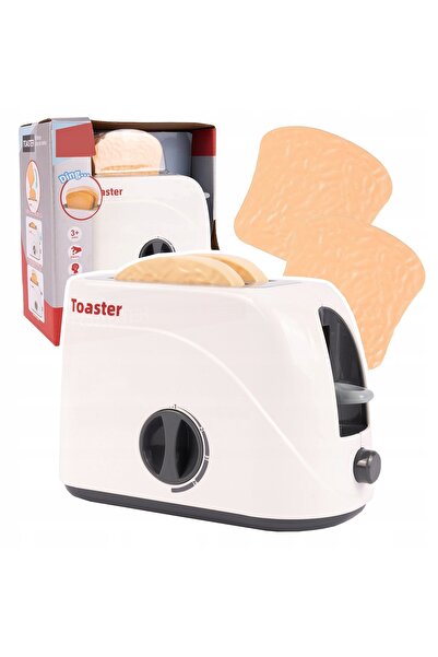Stator Prăjitor de pâine de jucărie pentru copii cu pâine pop-up - Set de joa...