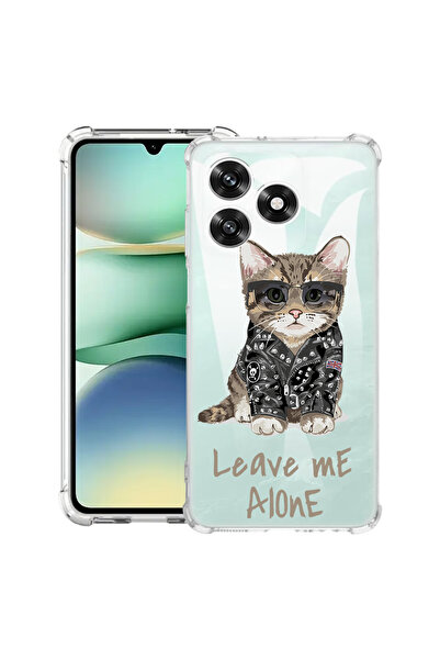 bestcase ® Husa Anti Shock Case For Honor 600 Lite, Leave Me Alone Cat, 31457...