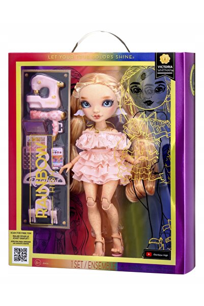NO BRAND Rainbow High Lalka Victoria Whitman (Roz deschis) 583134