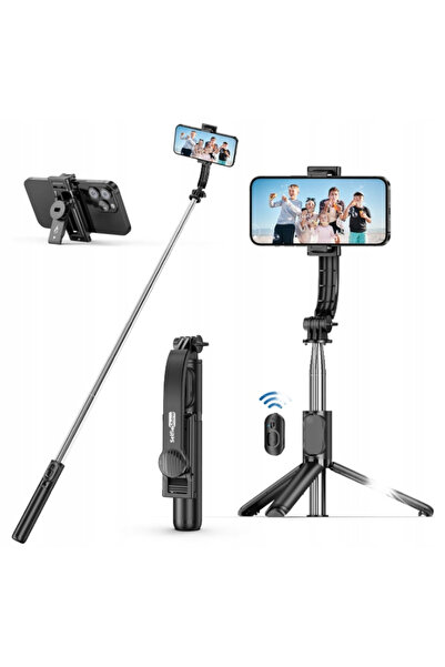 NO BRAND Selfie stick reglabil cu trepied pilot 101 cm Selfieshow Q01