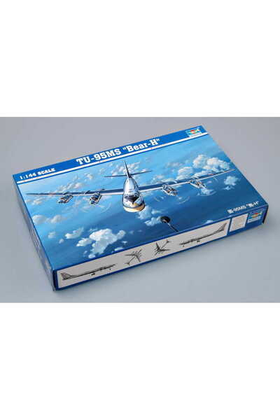 NO BRAND Trumpeter 03904 1:144 Tupolev Tu-95Ms "Bear-H" Kit de asamblare model