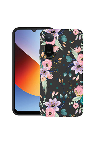 bestcase ®   Husă TPU Ultra Subțire pentru Xiaomi Redmi A7 Pro, Colecția Flor...
