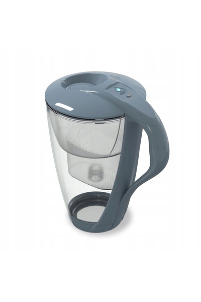 NO BRAND Carafă cu filtru Dafi Crystal 2 L Gri Argintiu