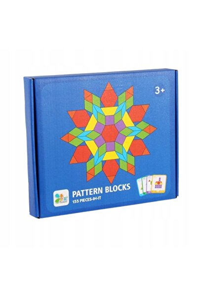 NO BRAND Puzzle-uri, jocuri Montessori, tangram, cartonașe, figuri, forme, bl...