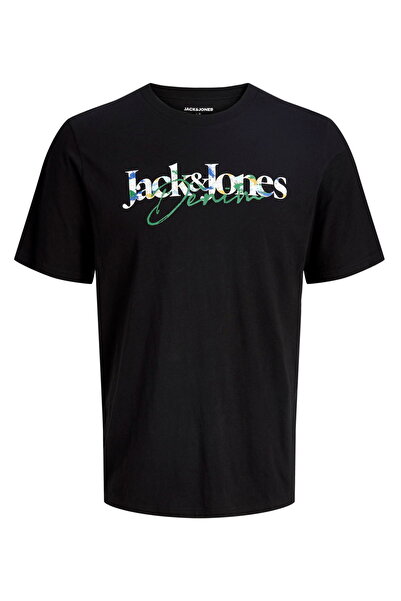 Jack & Jones Muška majica sa printom na grudima i okruglim izrezom - Tom
