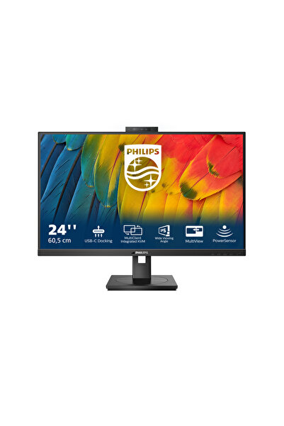 Philips Saeco Monitor LED 24 Philips 24B1U5301H IPS Full HD 75Hz VGA HDMI DP ...