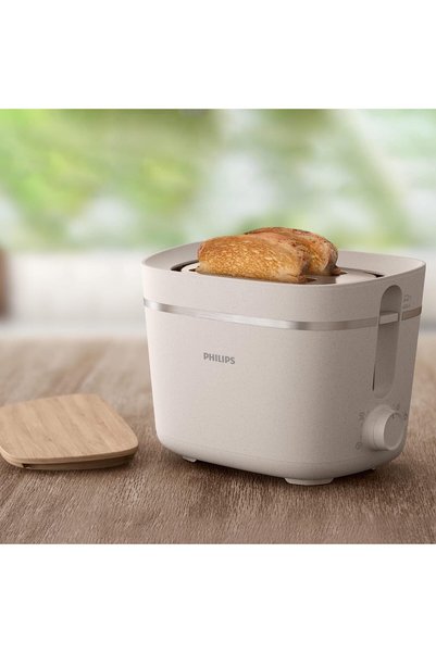 NO BRAND Prăjitor de pâine cu 2 locații, 830W, 8 nivele, cu rotisor