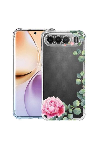 bestcase ® Husa Anti Shock Case For Realme 16, Floral - Minimalist Camellia, ...