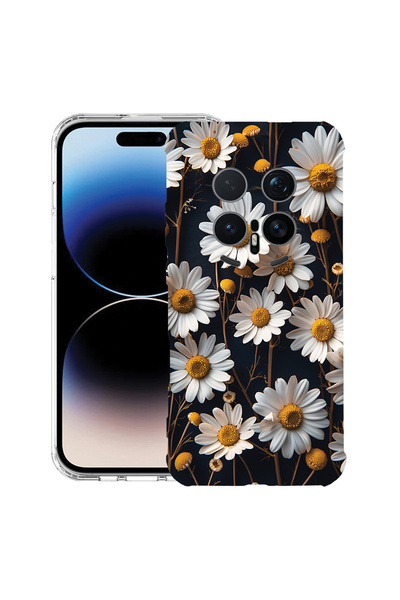 bestcase ®   Αντικραδασμική Θήκη Husa για Honor Magic 8 Pro, 3D Μαργαρίτα, 31...