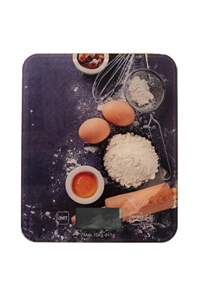 Orionis Cântar de bucătărie digital din sticlă Orion de 10 kg, funcție tară, ...