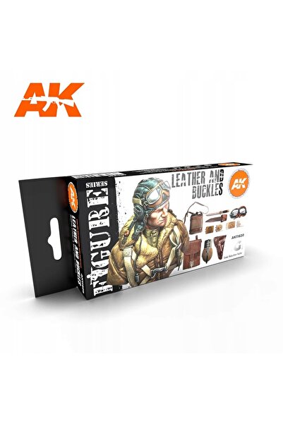 NO BRAND AK Interactive 11620 Set de vopsele Piele și Catarame