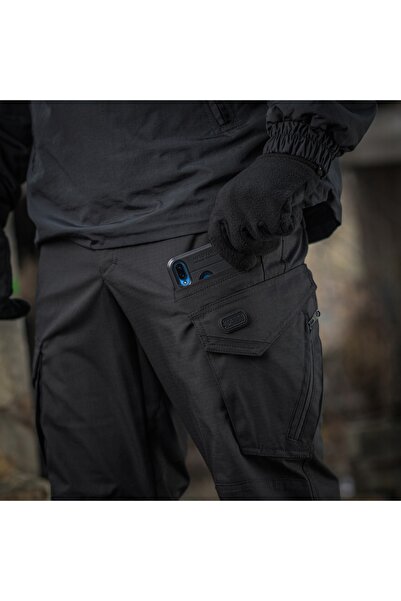 NO BRAND Pantaloni tactici bărbați M-Tac aggressor gen II flex negru 28/32