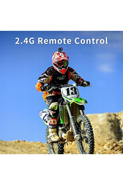 NO BRAND Cameră sport subacvatică Action Cam 4K30fps WiFi PILOT