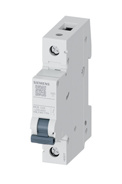 Siemens 5SL3140-7YA | 1 Faz 40A C Tipi 4.5kA Monofaze Otomatik Sigorta