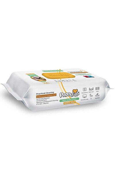 Paddlers Servetele Umede, Paddlers, Multisuprafete 100 buc Herbal Sapun