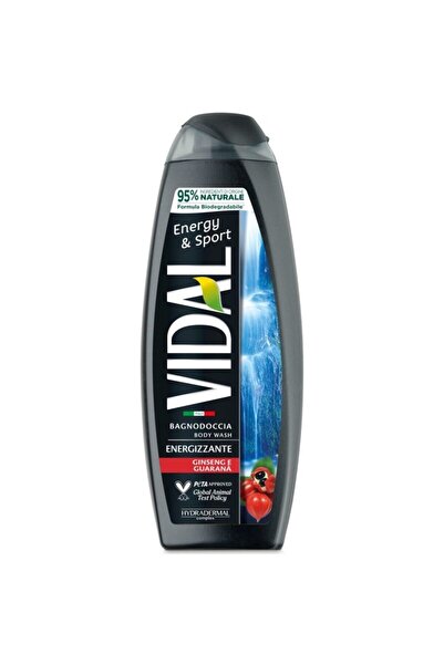 Vidal Αφρόλουτρο, Βίνταλ, 500 ml Τζίνσενγκ Γκουαράνα