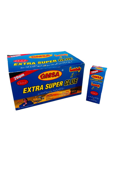 M.A Traders GMSA Extra Super Glue – 20g x 25 Pieces Full Box – Fast Strong In...
