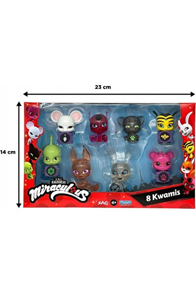 NO BRAND Set de figurine vrăjitoare, 8 piese, mini colecție pentru copii de 4...