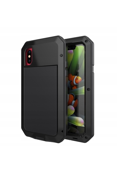 NO BRAND Lunatik Taktik Husă Armurată 360 °   Husă rezistentă iPhone X