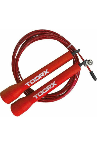 TOORX AHF-102 Σχοινάκι Ταχύτητας Κόκκινο με Ρυθμιζόμενο Μήκος