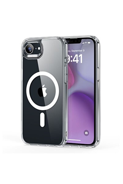 ESR Husă TPU transparentă de protecție pentru iPhone 16E, compatibilă Magsafe