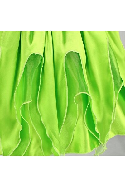 NO BRAND Costum de elfă-zână fluture, Rochie evazată, Rochie de bal de zână f...