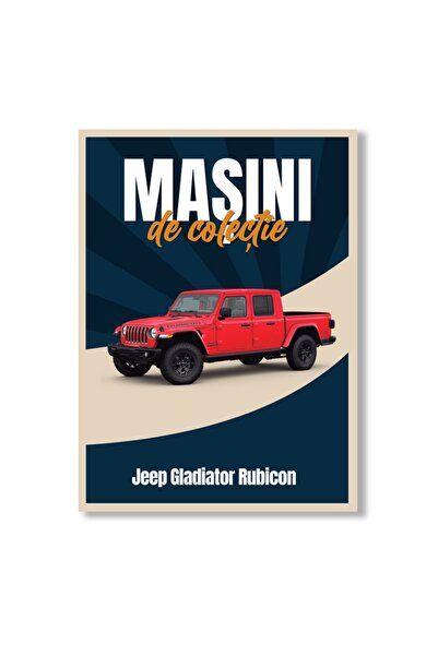 WELLY Sigilat- Jeep Gladiator Rubicon- Nr. 62- Mașini de Colecție 2023- Scara...