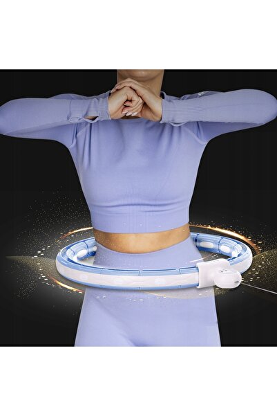 HMS Hula Hop inteligent cu minge de exerciții și contor, greutate reglabilă